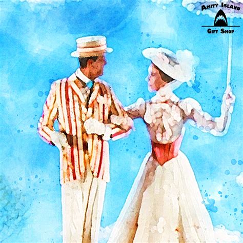 Jolly Holiday - Mary Poppins Inspired Art Print#N# - Amity Island Gift Shop