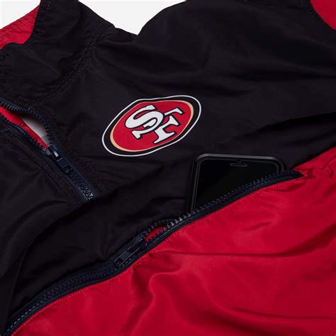 San Francisco 49ers Womens Winning Play Windbreaker FOCO