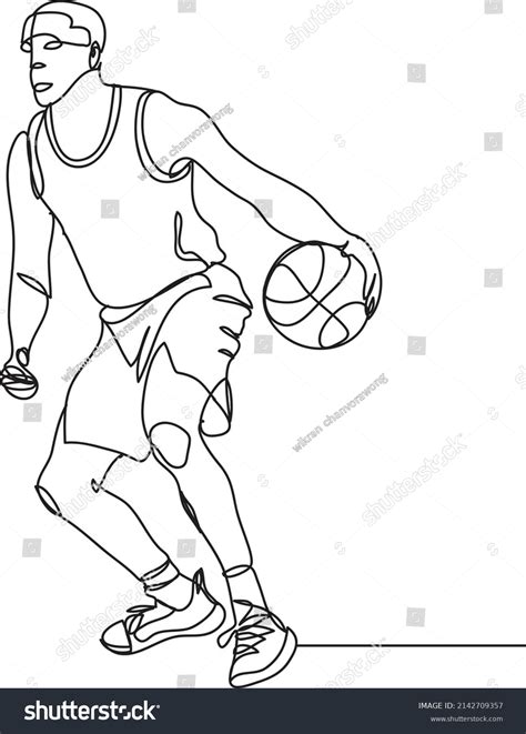 Basketball Simple Line Drawing 的图像结果