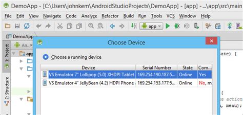 Image result for Visual Studio Emulator for Android