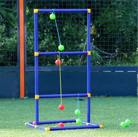 Amazon.com: TUOKING Ladder Ball Toss Game Set Golf Ladder Indoor ...