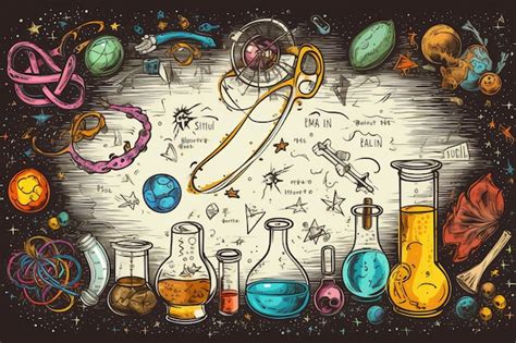 Science Theme Background Design 的图像结果