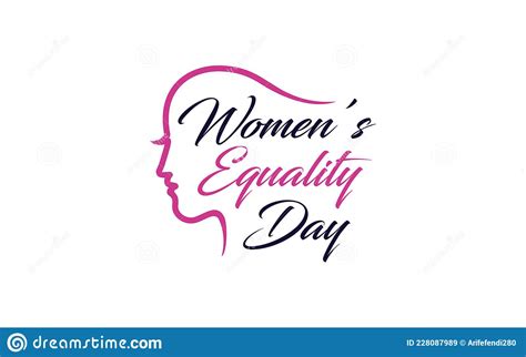 Women Equality Label. Font With Brush. Equal Rights Badges. Vector ...