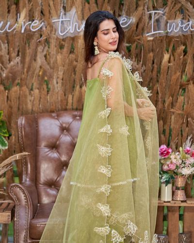 Shop Zain Sage Green Solid Silk Suit Set for Women Online in India at ...