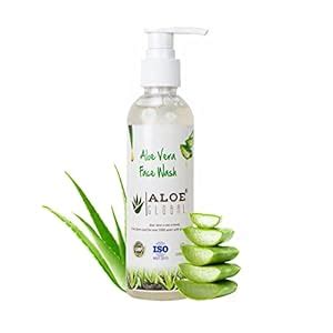 Aloe Global Hydrating Aloe Vera Face Wash for Pimples, Dry & Oily Skin ...