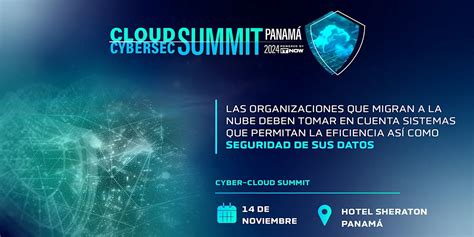 Cloud & Security Summit Panamá, Sheraton Grand Panamá, Panama City, 14 ...