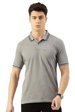 Buy Peter England Men's Regular Fit T-Shirt (PCKWSRGPM92721_Grey at ...