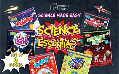 Science Essentials: Science Made Easy: Set of 6 Books : Wonder House ...