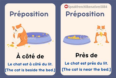 Prepositions In French | Useful french phrases, French words, French ...