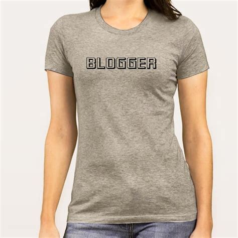 Blogger T-shirt for women online India - TEEZ.in