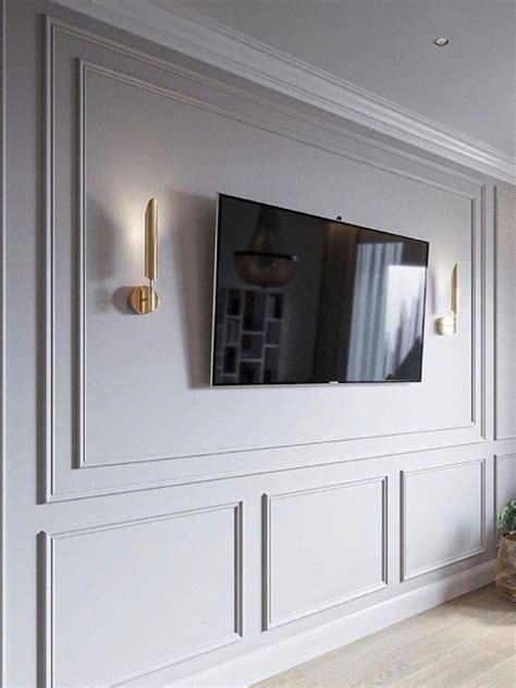 Crown Molding Around Tv at Lydia Christopher blog