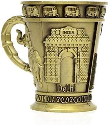 Buy Souvenir Taj Mahal India Shot Glass,Metal Souvenir Cup,Perfect ...
