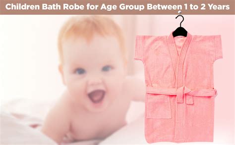 Buy SAND DUNE Kids Baby Girls Bathrobe | Terry Cotton Bathrobe Gown ...
