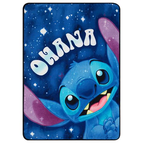Buy Lilo & Stitch Fleece Throw Blanket - Lilo and Stitch Plush Throw ...