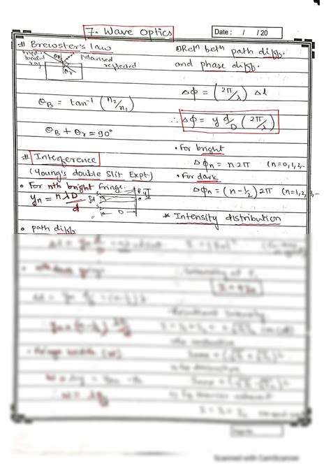 SOLUTION: Mastering mht cet physics essential 12 formulas you need to know - Studypool