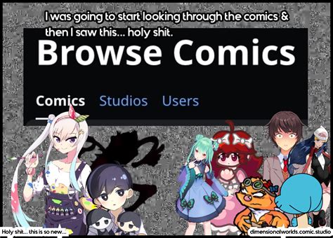 Holy shit... this is so new... - Comic Studio