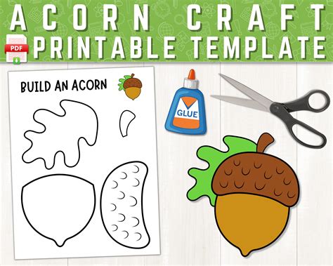 Acorn Coloring Pages