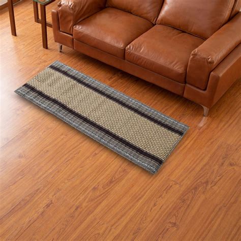 Buy Winsor Zebra Black Textured Woven Runner - 40cm x 100cm ...