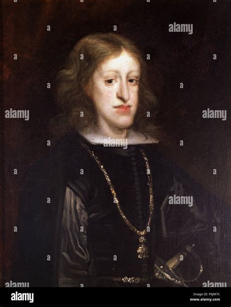 Charles II 'the Bewitched' (1661 -1700), king of Spain from 1665, last ...