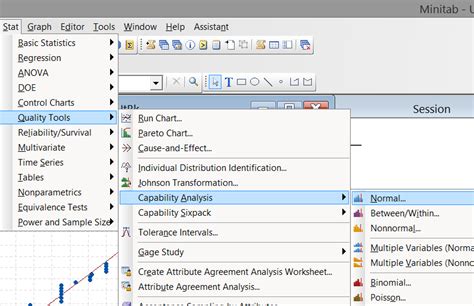 Image result for Minitab Process Capability Chart