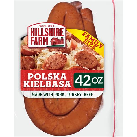 Hillshire Farm Polska Kielbasa Smoked Sausage, 42 oz - Walmart.com