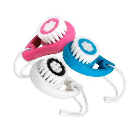 Exfoliating Cleansing Face Brush – Mini Manual Facial Scrubber Cleanser ...