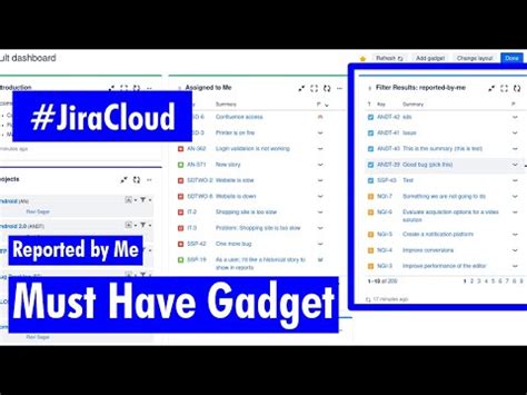 Jira Cloud - Must have gadget for default dashboard | Ravi Sagar