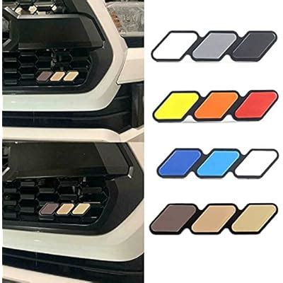 Tricolor Front Grille Badge,MoreChioce 3D Tricolor India | Ubuy