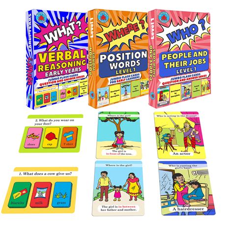 Brainy Bug Resources 90 Flashcards To Teach What Where Why | Desertcart ...