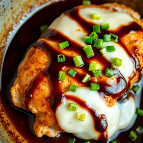 Cheesy Soy-Glazed Chicken Skillet Recipe | cookAIfood