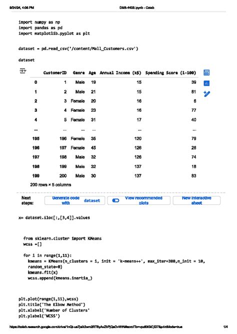 Dm8-4403 - Noooooooooooooo - 4:06 PM Colab import numpy as np import ...