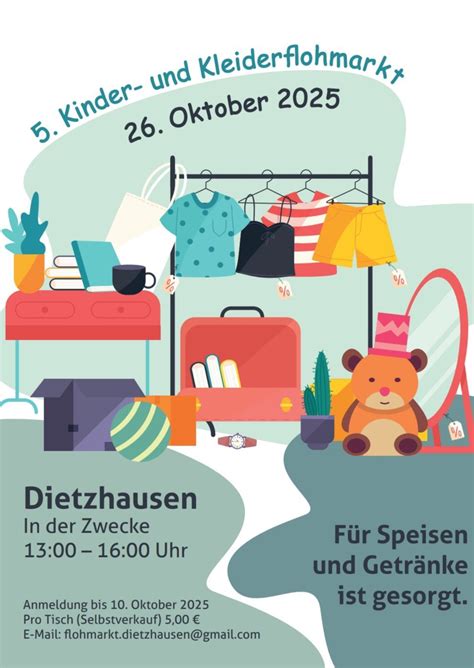 Kinder- und Kleiderflohmarkt Dietzhausen , Dietzhausen, Thuringen ...