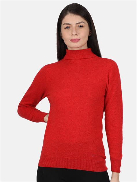 Buy Monte Carlo Women Red Pullover - Sweaters for Women 19049646 | Myntra