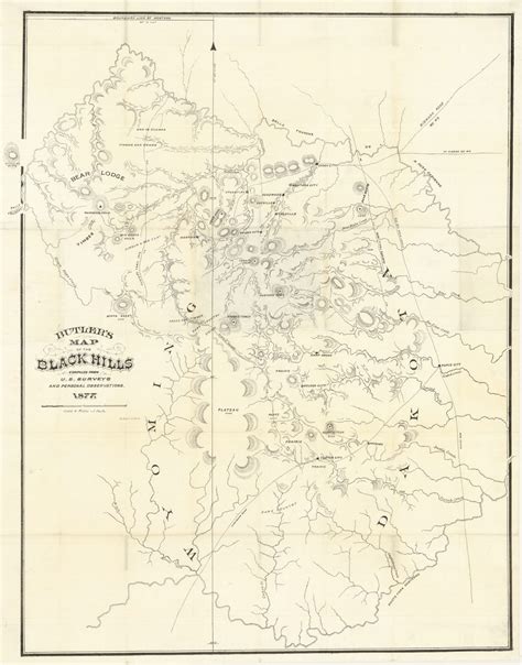 Historical Map Of Black Hills File:Shaded Relief Map Of Black Hills,