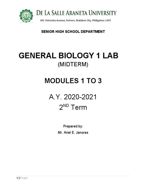 Biology Lab Lab Basic 1A 的图像结果