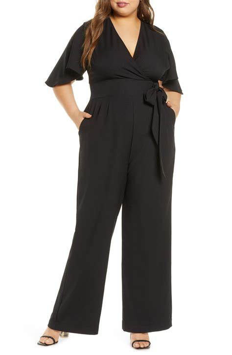 Plus Size Business Jumpsuits at Irene Rayburn blog
