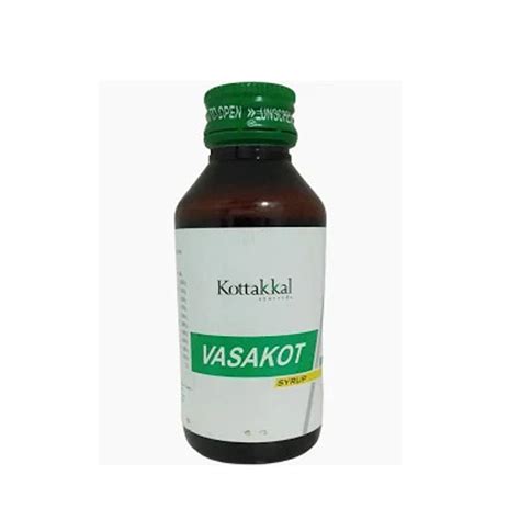 Buy Kottakkal Vasakot Syrup | 100 ML | Respiratory Wellness | Online ...