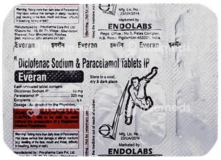 Everan Green 50325 Mg Tablet 10 - Uses, Side Effects, Dosage, Price ...