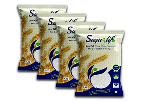 Sugarlif Low GI whole wheat Atta (Flour) | Orignal Product of Dr. C K ...