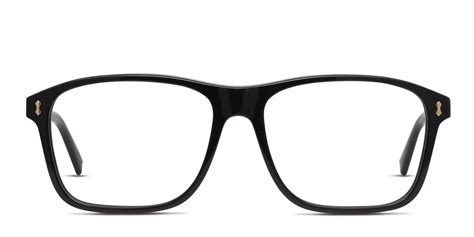 Gucci GG1045O Shiny Black Prescription Eyeglasses