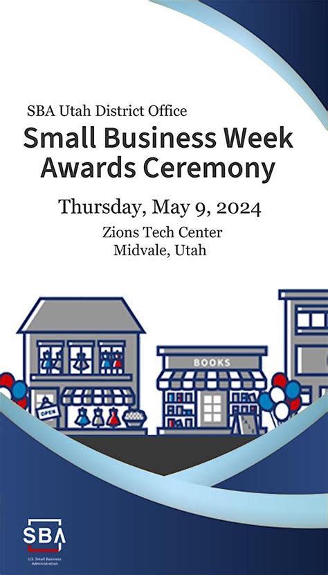Utah SBA National Small Business Week 2024, Zions Bank Technology ...