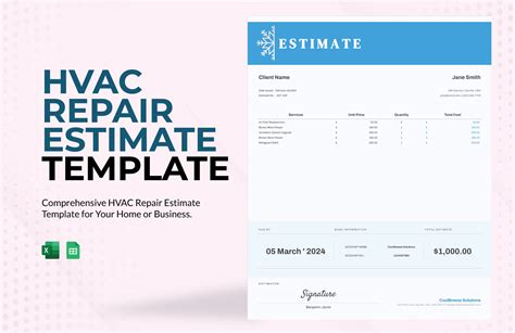 Free HVAC Templates to Edit Online