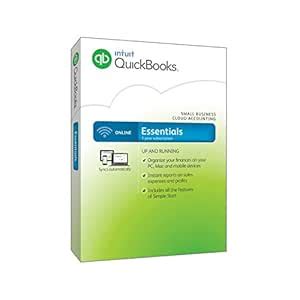 QuickBooks Online Essentials Small Business Accounting Software (PC/Mac ...