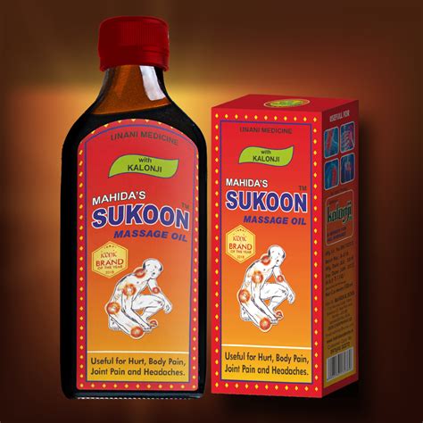 Sukoon Massage Oil – Mahida and Sons