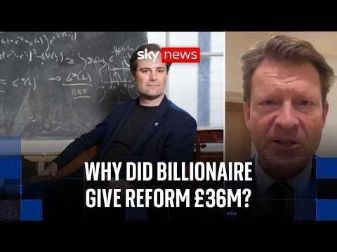Crypto billionaire Ben Delo makes record-breaking donation to Nigel Farage's party