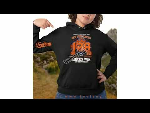 Knicks Vs Hawks 128 125 Shirt Nba Gifts