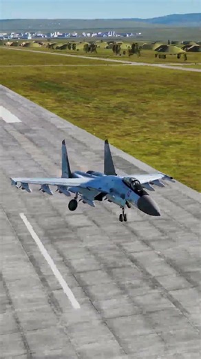 Russian Su-35S Powerful Takeoff | DCS World Shorts