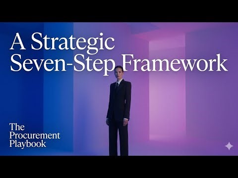 The Procurement Playbook: A Strategic Seven-Step Framework