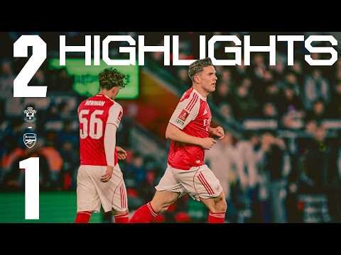 HIGHLIGHTS | Southampton vs Arsenal (2-1) | Gyokeres | FA Cup