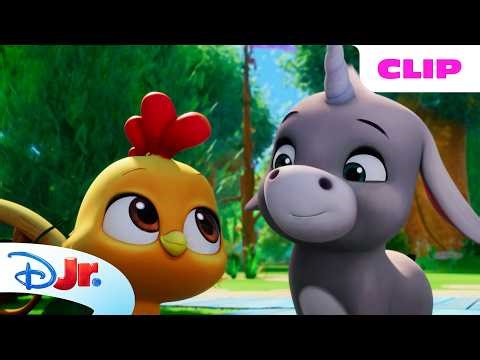 Loomis Uses Magic and Help Chiffen Fly! 🪄🪽 | Magicampers | New Show | @disneyjr
